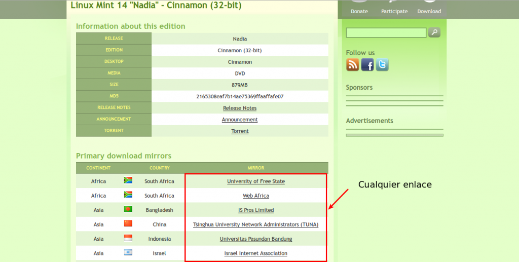 Descargar Linux Mint 14 Nadia