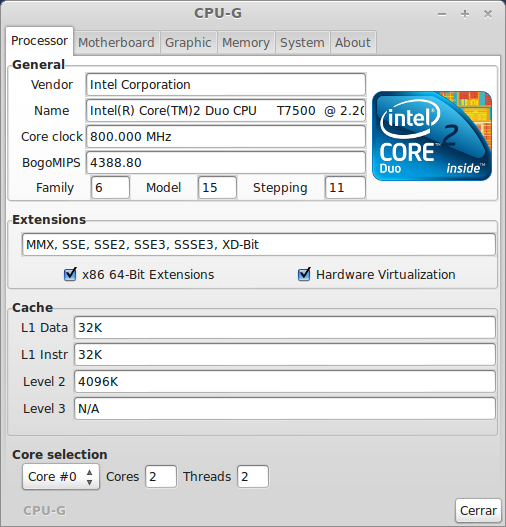 CPU-G Linux