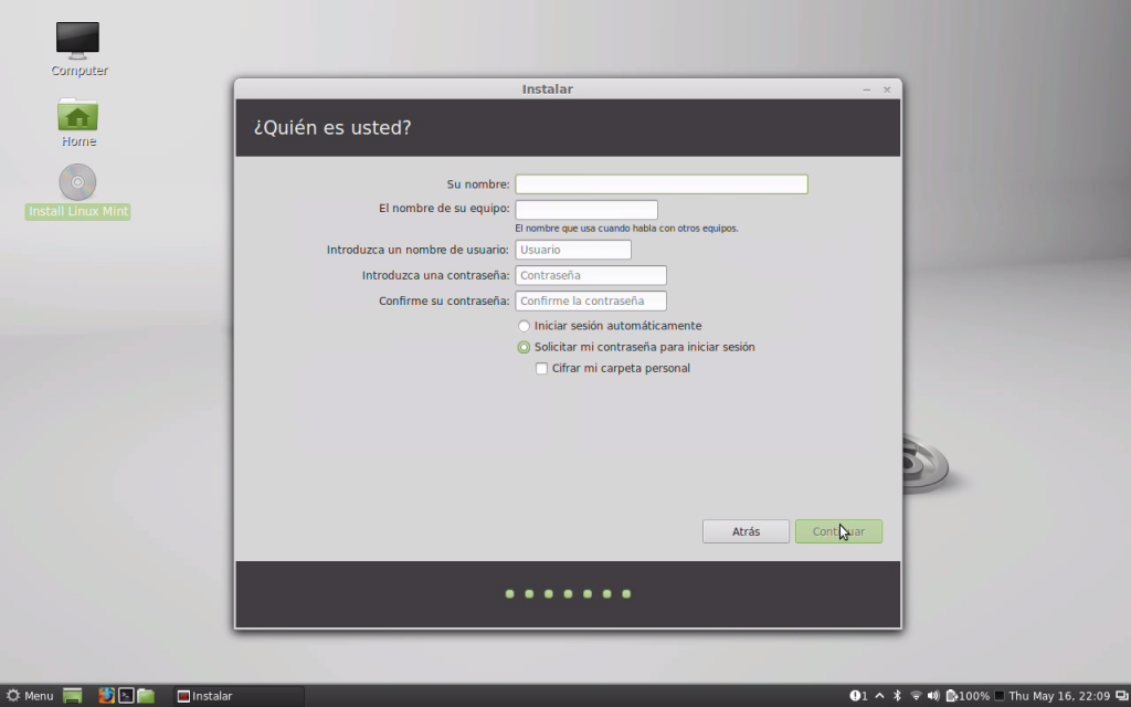 Instalar Linux Mint 15