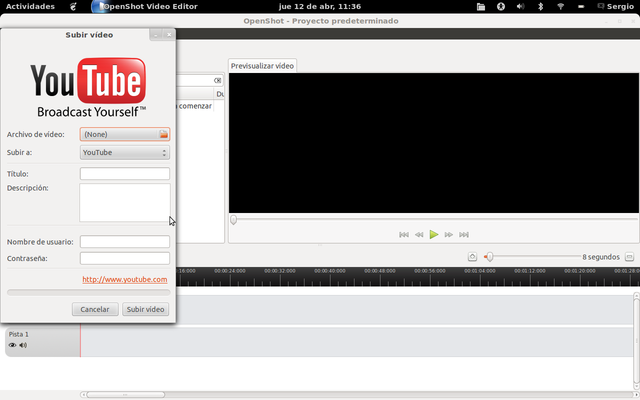 Openshot, alternativa a Windows Movie Maker, en Linux