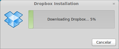 Descargando dropbox en Linux