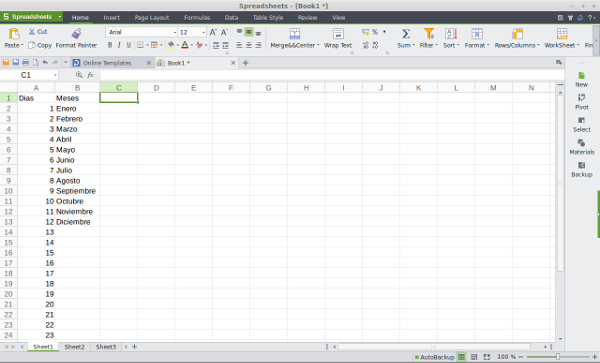 Excel Kingsoft Linux