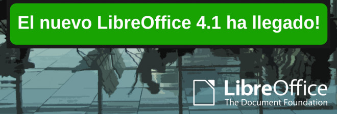Disponible LibreOffice 4.1 width= height=