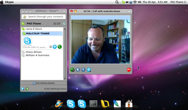 Chat con Skype en Linux