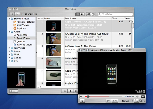 Descargar videos de YouTube desde Mac OS X