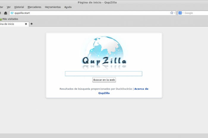QupZilla, el ligero navegador multiplataforma