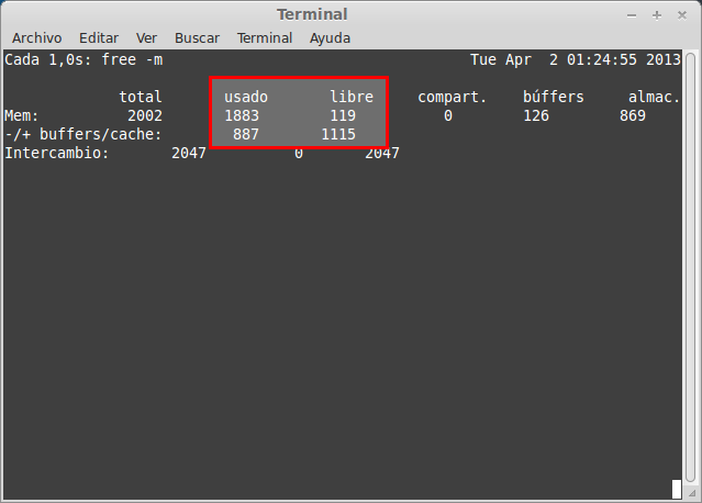 Liberar memoria RAM en Linux desde la terminal