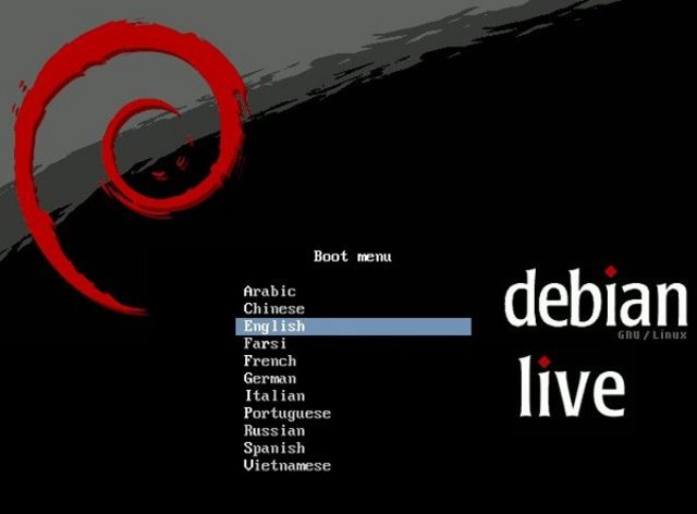 Debian Live probando