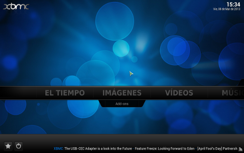 Instalar XBMC centro multimedia en Windows, Linux y Mac