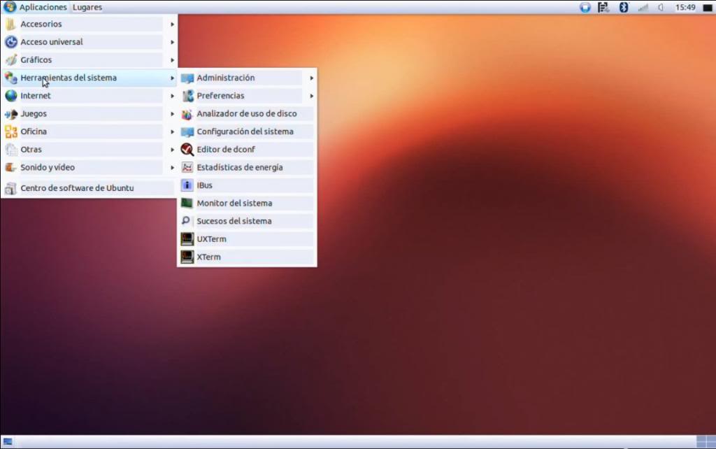 Ubuntu gnome transformado en Windows