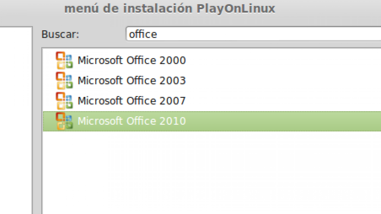 Instalar MS Office 2010 en Ubuntu y Mint