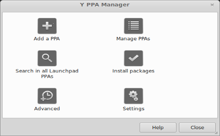 Y PPA Manager, un gestor de respositorios para Ubuntu