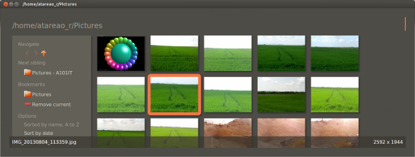 Ojo, un rápido visor de fotografías para Ubuntu y derivados