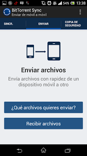 Bittorrent sync enviar archivo Android width= height=