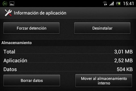 Mover las aplicaciones de Android a la memoria SD