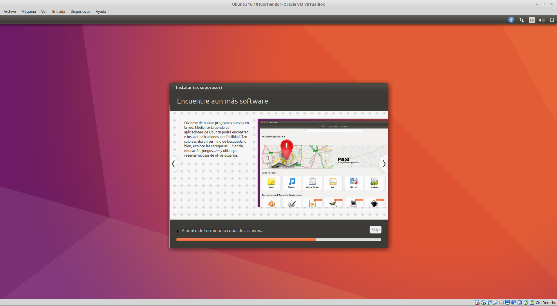 how to run ubuntu on oracle vm virtualbox