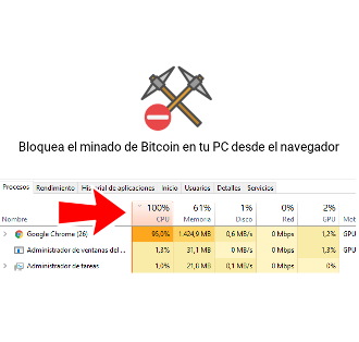 3 formas de evitar que minen con tu CPU desde el navegador