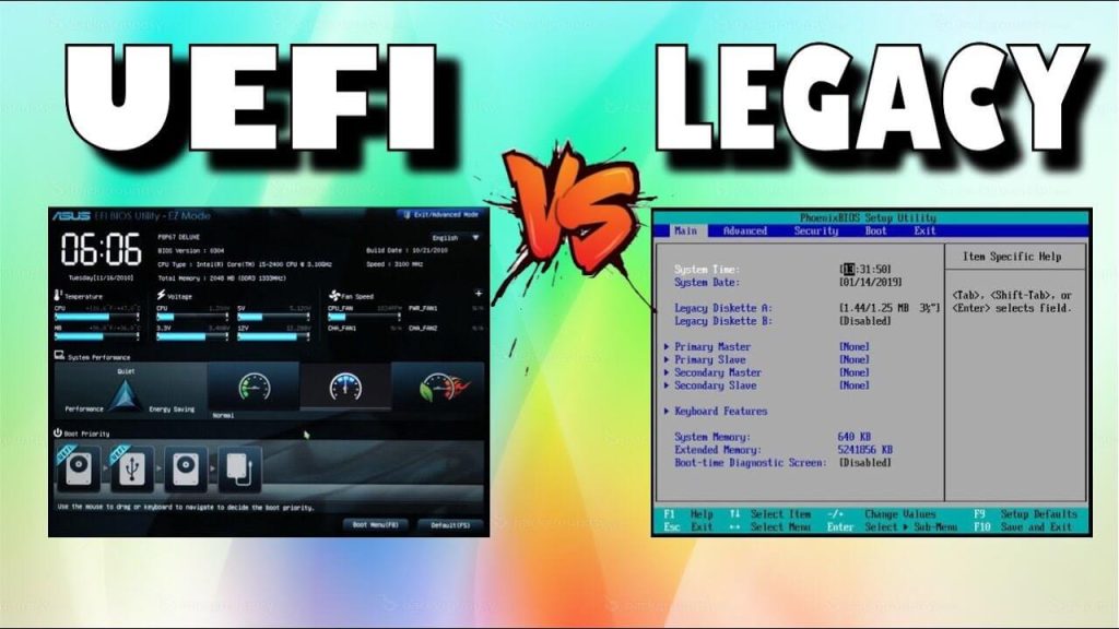 UEFI vs Legacy