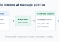 Esquema del evento interno ReservaConfirmada transformado en AulaReservada para control de acceso