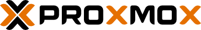 Logo oficial de Proxmox